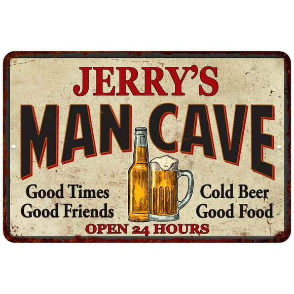 JERRY'S Bar and Grill Round Metal Sign Kitchen Wall Decor 100140020183 JERRY'S Bar and Grill Round Metal Sign Kitchen Wall Decor 100140020183